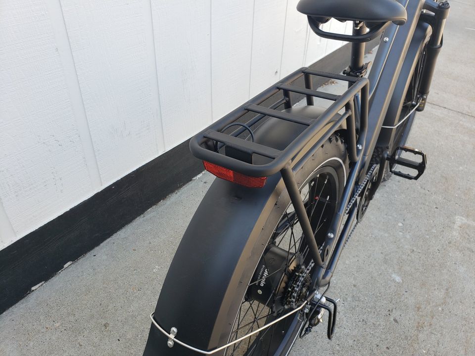 Dirwin Pioneer Fat-Tire E-Bike, Step-Thru, Black