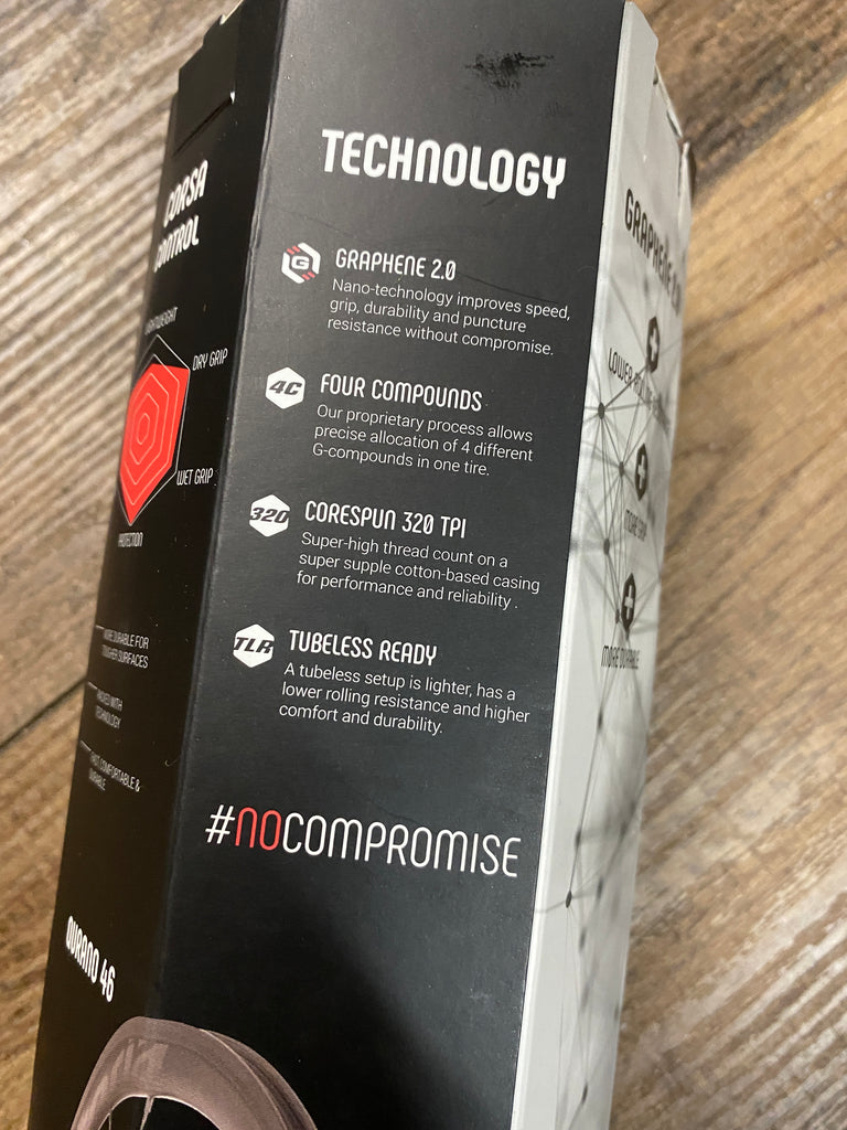 Vittoria Corsa Control Tubeless Ready Tire, 700 x 28, Graphene 2.0