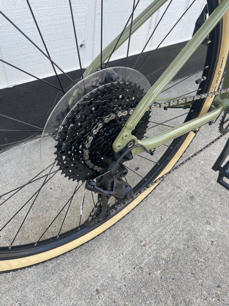Marin Kentfield 2 Step Thru Hybrid Bike, Green