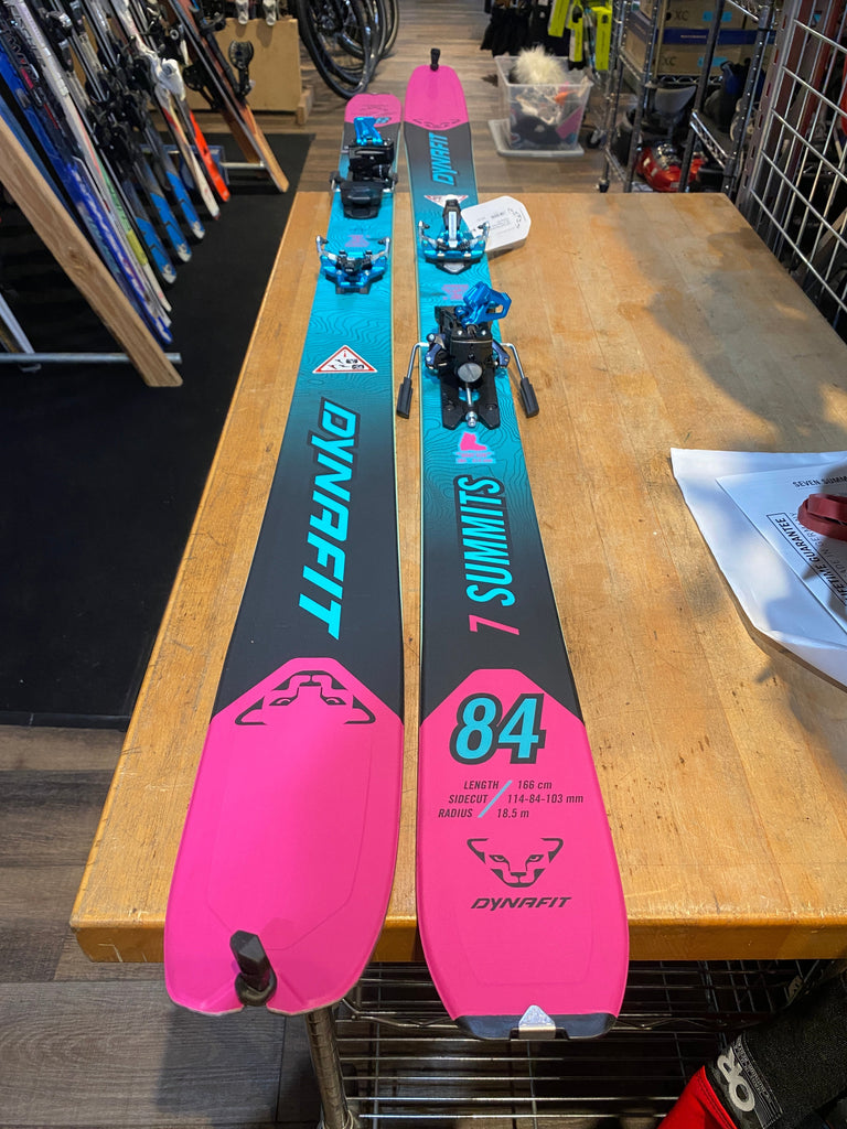 Dynafit Seven Summits+ W AT Backcountry Ski Set, 166cm, Flamingo