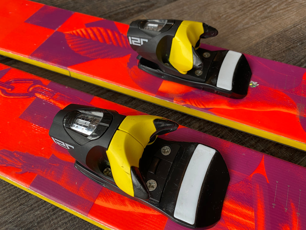 Volkl Two Powder Skis, Rossignol Axial2 120 Bindings, 196cm