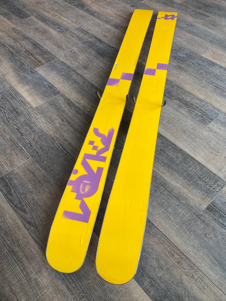 Volkl Two Powder Skis, Rossignol Axial2 120 Bindings, 196cm