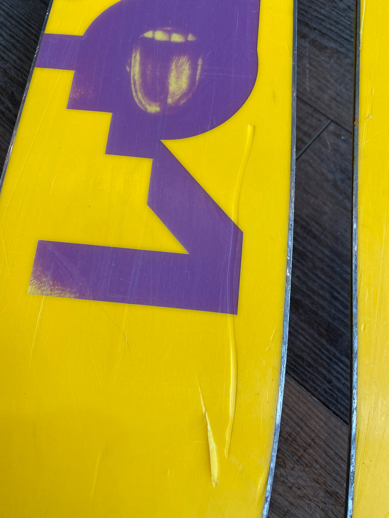 Volkl Two Powder Skis, Rossignol Axial2 120 Bindings, 196cm