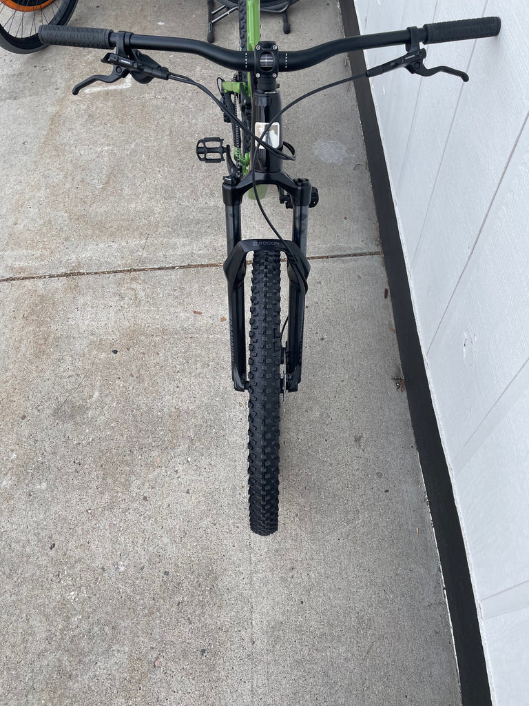 Marin Rift Zone 1 27.5 Full Suspension Mountain Bike, Green/Black