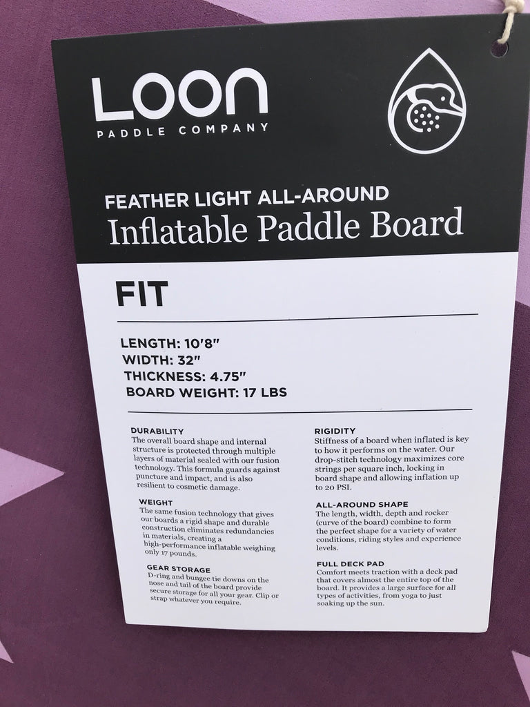 Loon Fit & Standard SUP Paddle Board