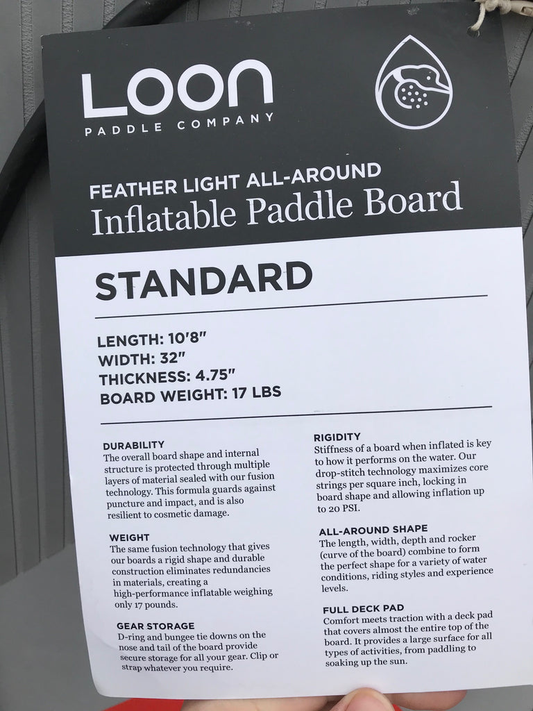 Loon Fit & Standard SUP Paddle Board