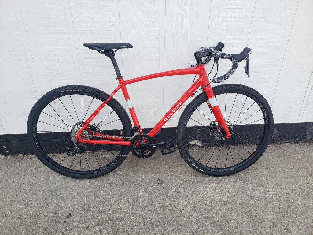Raleigh Willard 4 Gravel Bike, 52/54cm, 700c Spinergy GX Wheels