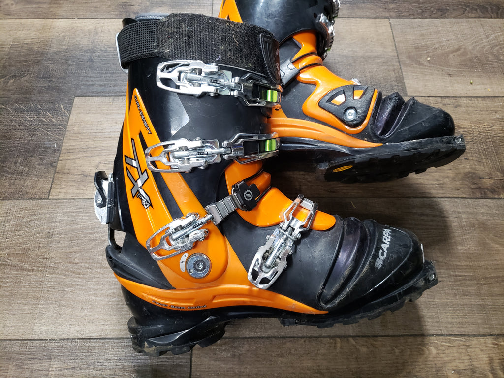 Scarpa TX Pro NTN telemark tech ski boots mondo 28.5