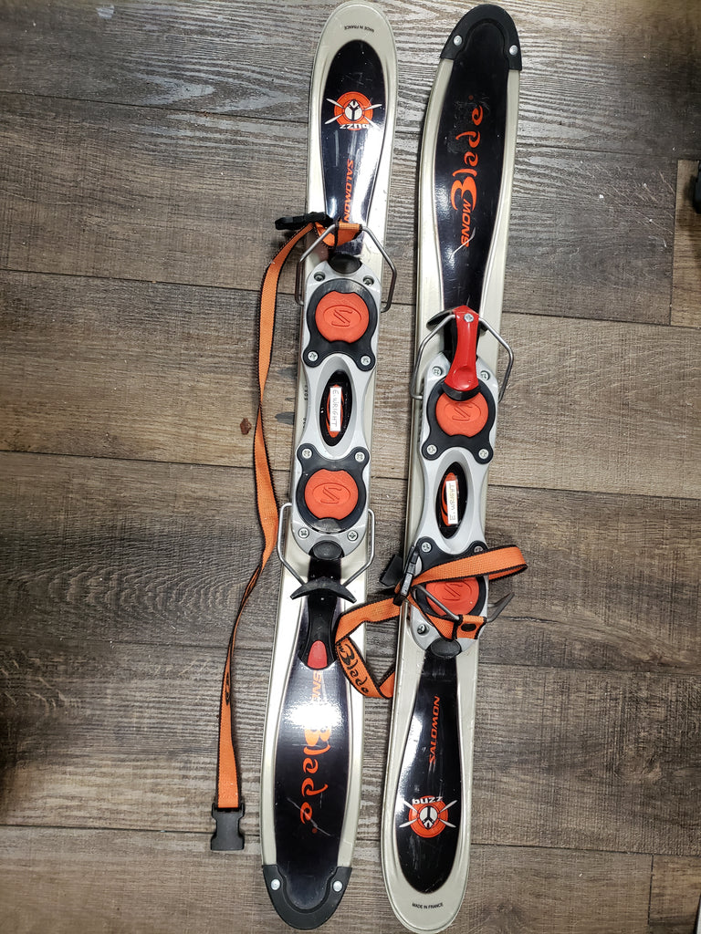 Salomon Buzz Snowblade Skis, 88cm, ski blades, ski boards – The