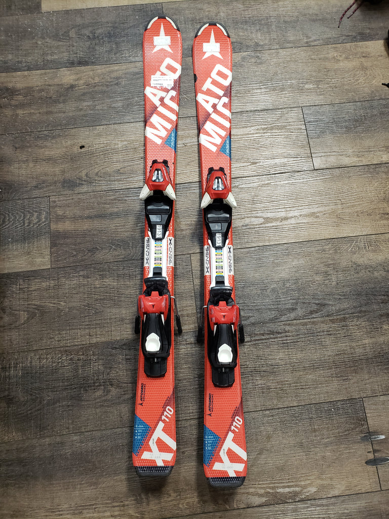 Atomic Redster Youth Skis, 110cm, Atomic Bindings