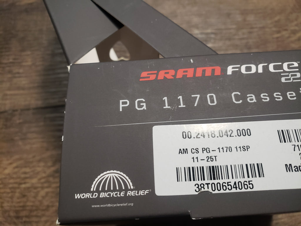 Sram Force 22 PG 1170 11 Speed Cassette, 11-25t