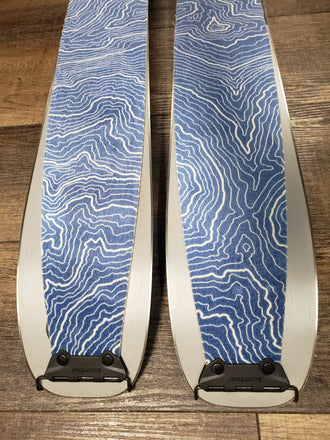 177cm K2 Mindbender 99Ti AT Skis, Hagan ATK c12 Pro Bindings, Skins