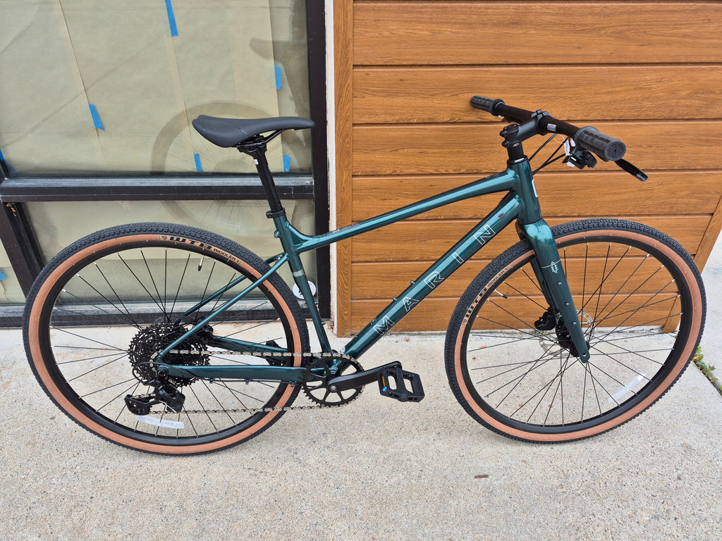 marin flat bar gravel bike Marin DSX 1 Flat-Bar Gravel Bike, Green, Medium