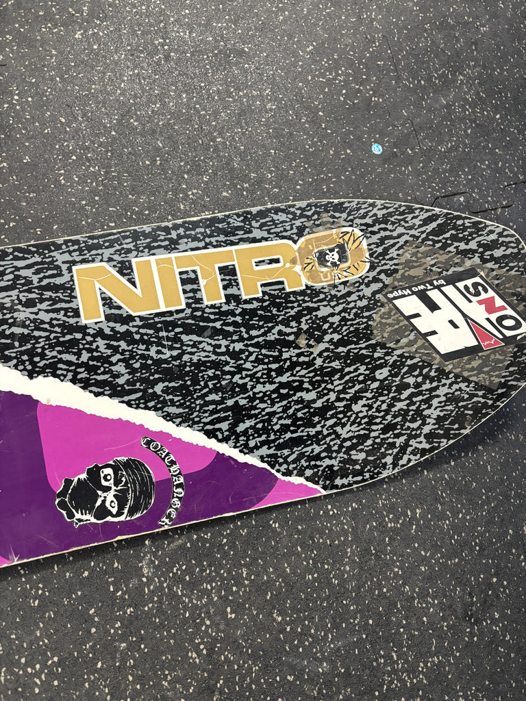 Nitro Pyro Old School Carving Snowboard, 161cm – The Extra Mile Outdoor Gear & Bike Nitro Pyro Old School Carving Snowboard, 161cm – The Extra Mile Outdoor Gear & Bike