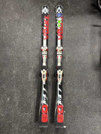 Volkl RTM 80 All Mountain Rocker Skis, 176cm, Older Marker Wideride Bindings