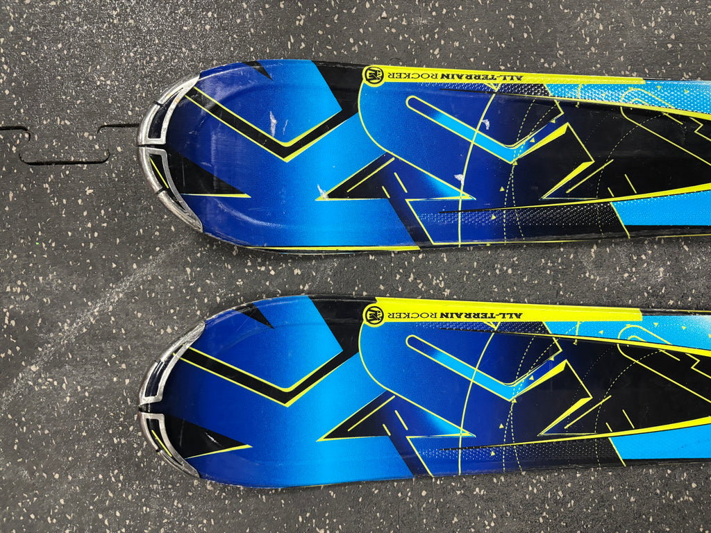 2012 k2 aftershock skis K2 Aftershock All Mountain Skis, 181cm Older Marker MX 14 Bindings, SEE NOTES