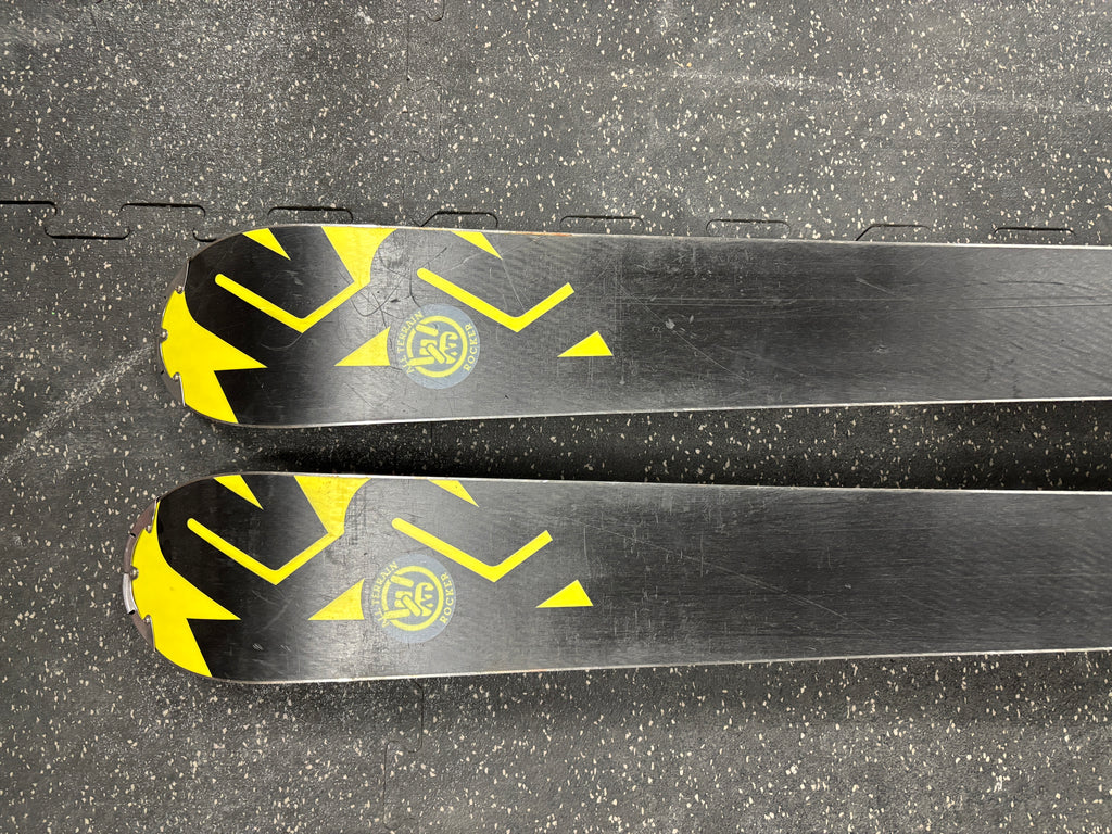 2012 k2 aftershock skis K2 Aftershock All Mountain Skis, 181cm Older Marker MX 14 Bindings, SEE NOTES