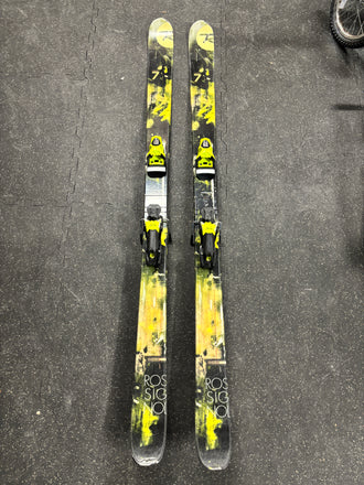 Rossignol Smash 7 All Mountain Skis Twin Tip Skis, 180cm, Older Rossignol Axial 2 Bindings