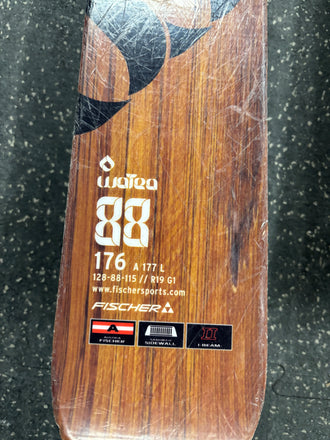 Fischer Watea 88 All Mountain Skis, 176cm, Older Atomic FFG Bindings
