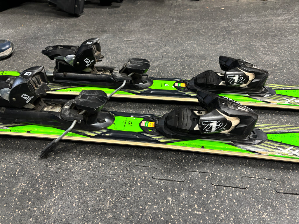 can an alpine ski boot fit salomon z12 binding Salomon X Drive 8.0 Ti All Mountain Skis, 175cm, Older Salomon Z12 Bin – The Extra Mile Outdoor Gear & Bike