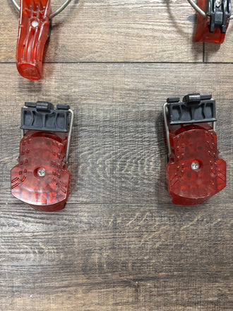 Rottefella Cobra Telemark Bindings, Black/Red
