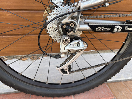 Mongoose Canaan Elite Full Suspension Mountain Bike, Large, 26"