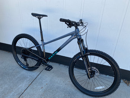 Marin San Quentin 2 Hardtail Mountain Bike, Black/Gray