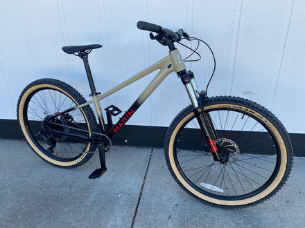 Marin San Quentin 1 Hardtail Mountain Bike, Black/Tan