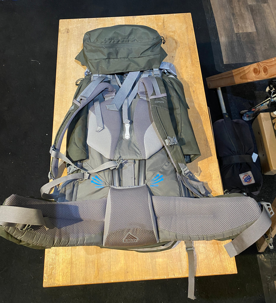 Kelty Coyote 80 liter backpacking backpack men med large