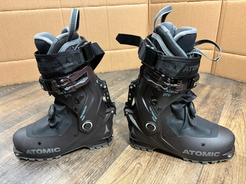 Atomic Backland Pro AT tech ski boots 22.5 women 5.5 new, deep purple