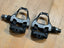 Shimano 105 road pedals pd-5700, aluminum, black
