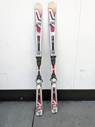 K2 Amp Youth Skis, 146cm, Marker Bindings
