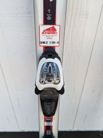 K2 Amp Youth Skis, 136cm, Marker Bindings