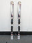 Salomon Enduro LX750R all mountain rocker skis with bindings, 152cm
