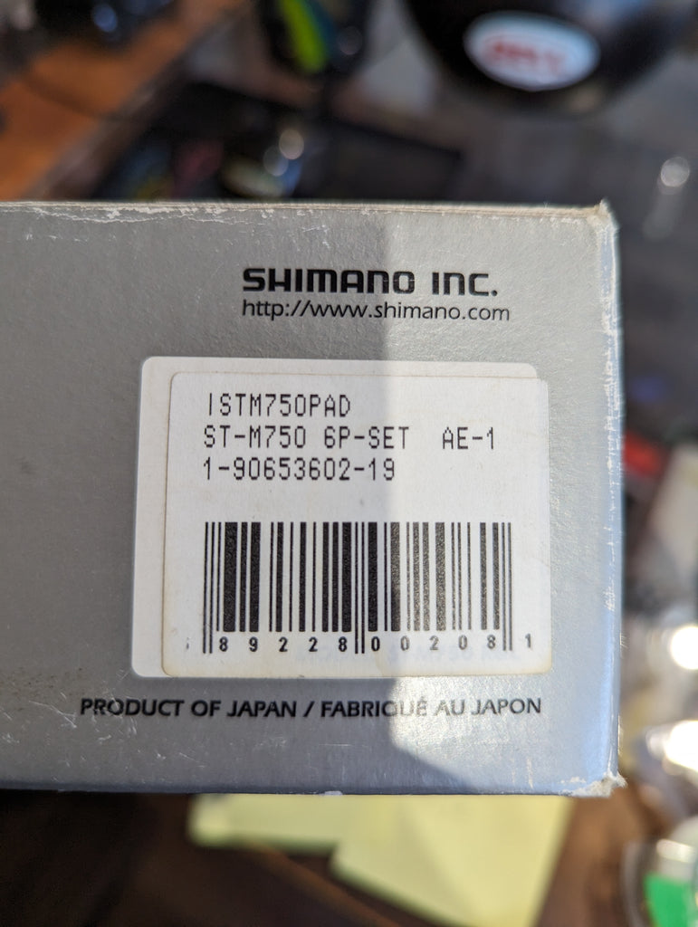 NOS Vintage Pair Shimano Deore XT ST-M750 Shifter/Brake Levers, 3x9,  Mountain Bike MTB