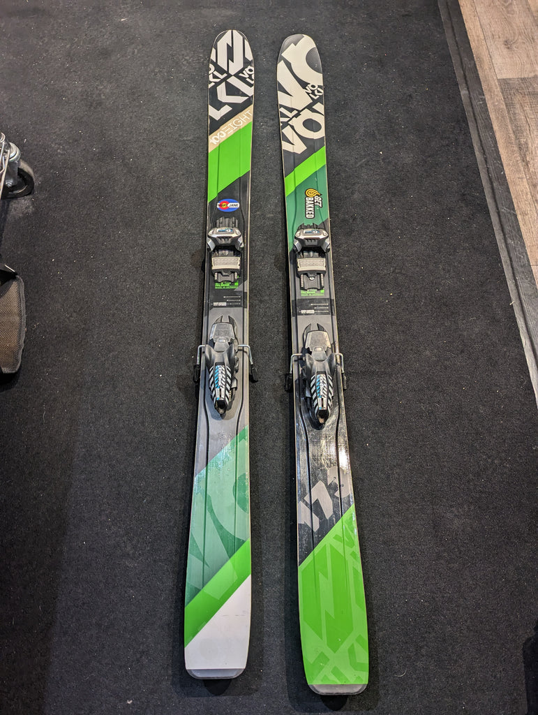 Volkl 100eight 173cm Skis Marker Griffon Bindings, All Mountain