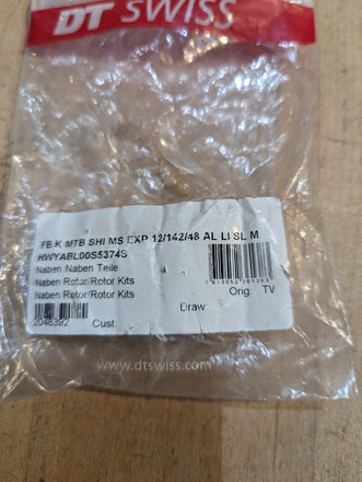 DT Swiss Ratchet EXP Microspline Freehub Body, No Endcap, Thru Axle