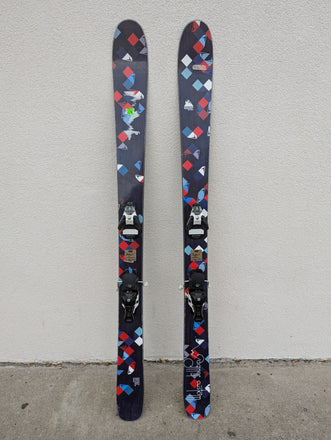 Wagner Custom All Mountain Skis, 171cm, Attack 13 Bindings