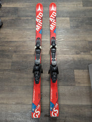 Atomic Redster GS skis, 138cm, with Atomic XTL 7.5 Bindings, SEE