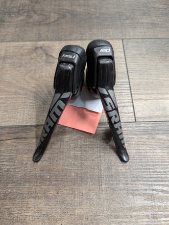 Sram Red DoubleTap Road Bike Shifter Brake Levers, Cable Brakes, 2x10, Carbon, FOR PARTS