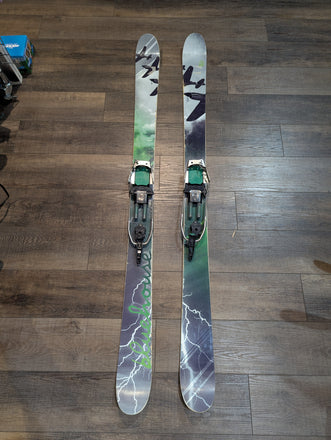 Blue House Mr. Rocker Twin Tips Telemark Skis, 171cm, 22 Designs