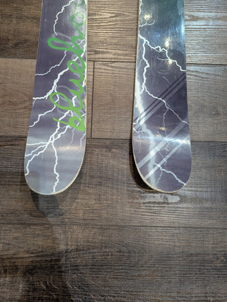 Blue House Mr. Rocker Twin Tips Telemark Skis, 171cm, 22 Designs