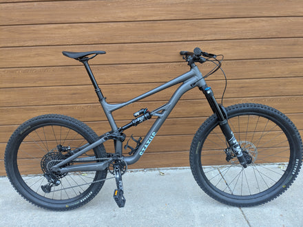 Specialized Status 160 Full Suspension mountain bike carbon Large s-5