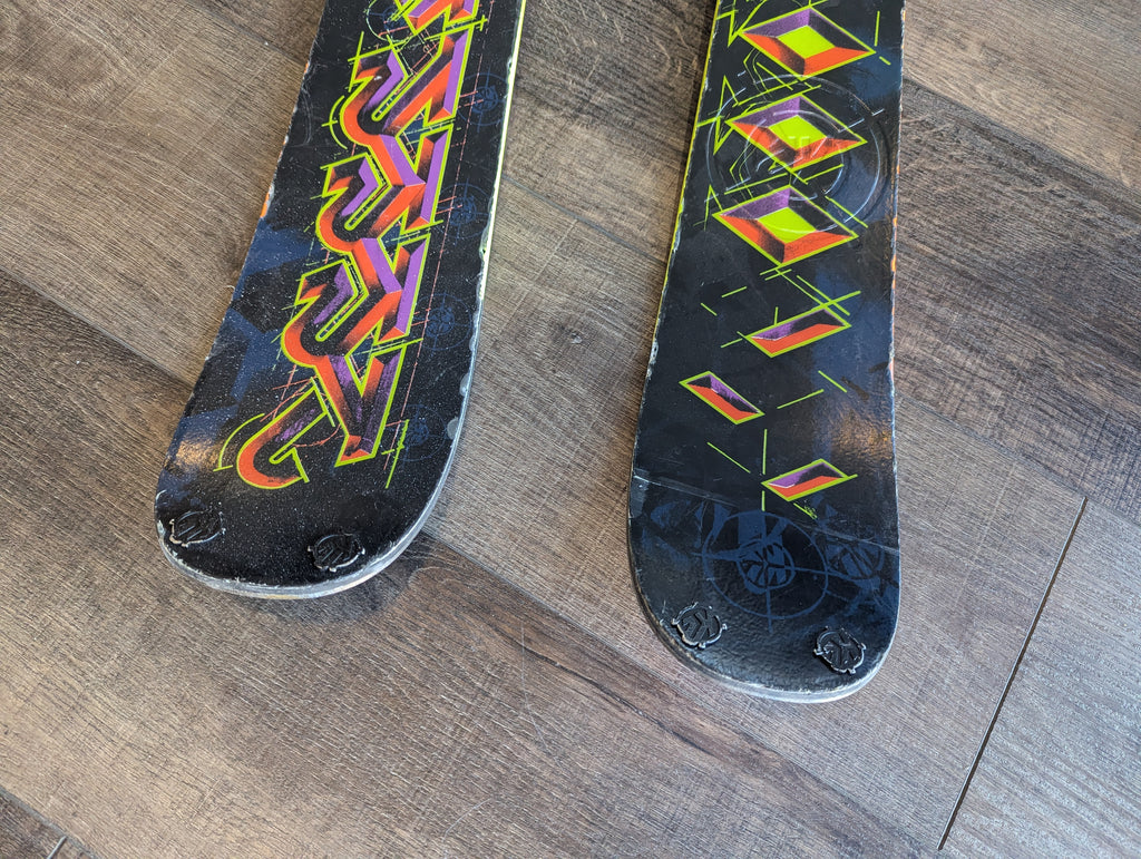 k2 extreme twin tip skis K2 Extreme (Public Enemy) Twintip All Mountain Skis, 164 cm SEE NOTES