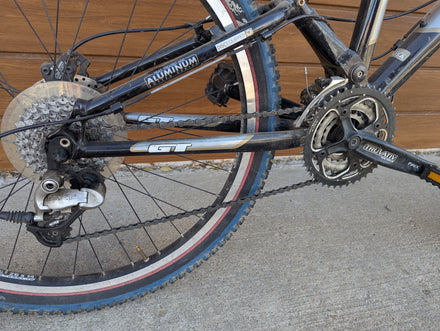 GT iDrive Full Suspension Bike, Medium, 26" Wheels, AS IS