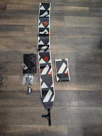 Black Diamond Glidelite Mix Splitboard Climbing Skin, 182cm, 140mm wide