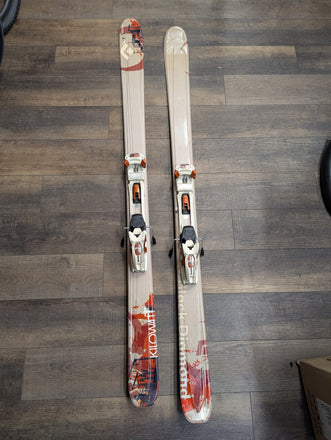 Black Diamond Kilowatt Backcountry Ski Set Up, 175cm, Marker Duke Frame Bindings