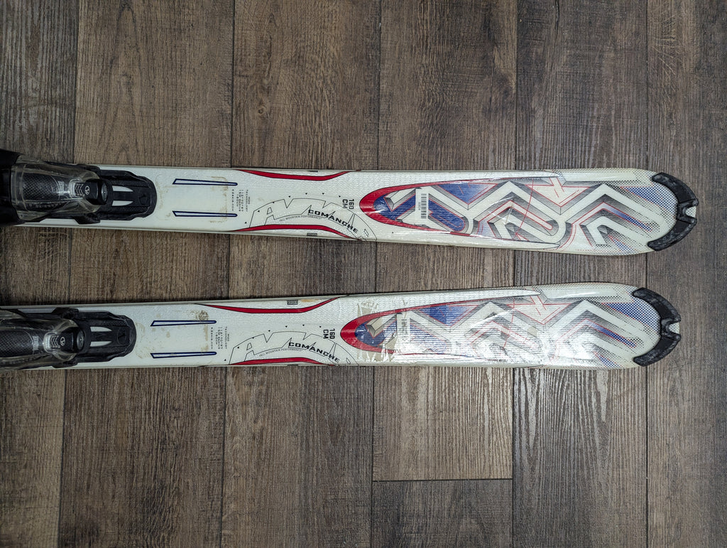 【美品】K2 COMANCHE 160cm MARKER MOD 10.0 K2 Comanche All Mountain Rocker Skis, 160cm, Older Marker Bindings