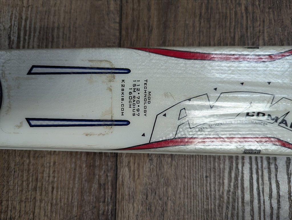 k2 comanche pro skis 167cm K2 Comanche All Mountain Rocker Skis, 160cm, Older Marker Bindings, SE – The Extra Mile Outdoor Gear & Bike