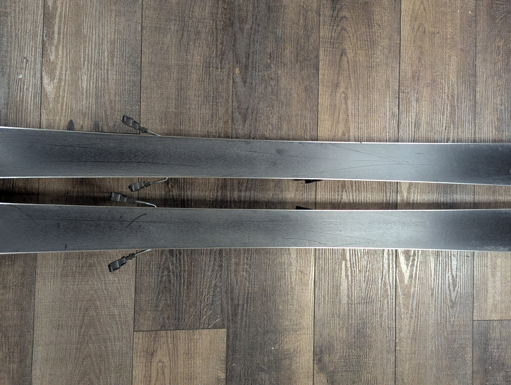 k2 comanche skis 2007 K2 Comanche All Mountain Rocker Skis, 160cm, Older Marker Bindings, SE – The Extra Mile Outdoor Gear & Bike